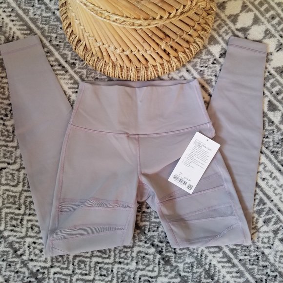 lululemon athletica Pants - NWT Lululemon Wunder Under Tech Mesh Dark Chrome 6